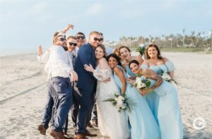 I Do crew photos on Captiva Island.