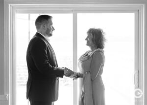 Wedding day morning at Tween Waters Island Resort.