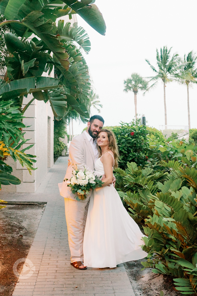 Sanibel Beach Wedding Couple