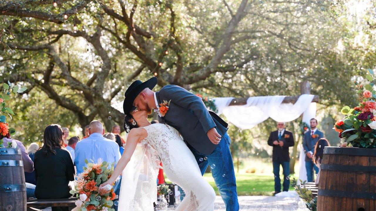 The Venue at Mudge Ranch Wedding Recessional